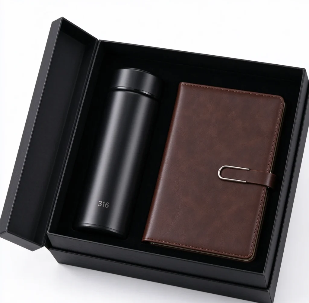 Tumbler & Notebook Gift Set