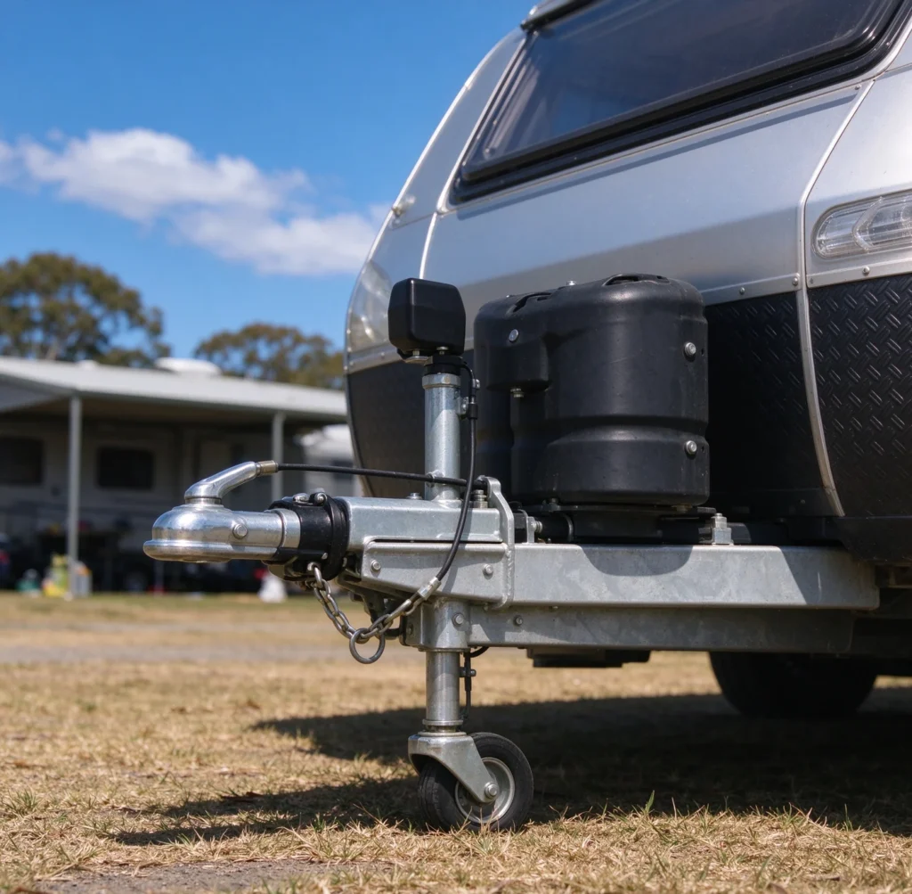 Illustrative application of Trailer Coupling Assembly