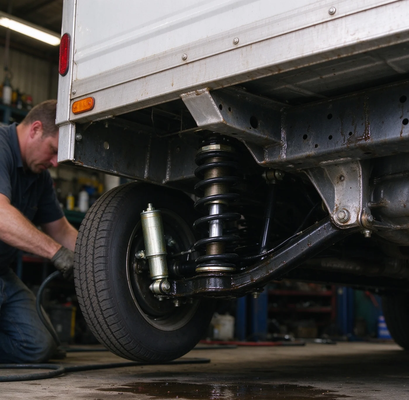 Illustrative application of Trailer Suspension Kit