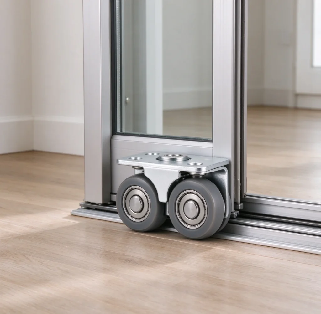 Illustrative application of Narrow Frame Sliding Door Roller
