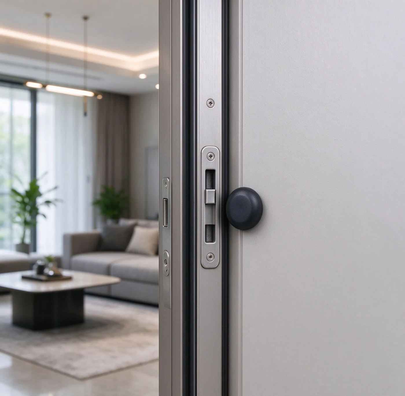 Illustrative application of Sliding Door Buffer Pads